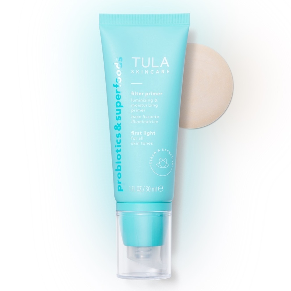 🆕 TULA SKINCARE Filter Moisturizing & Blurring Primer FIRST LIGHT - NIB
